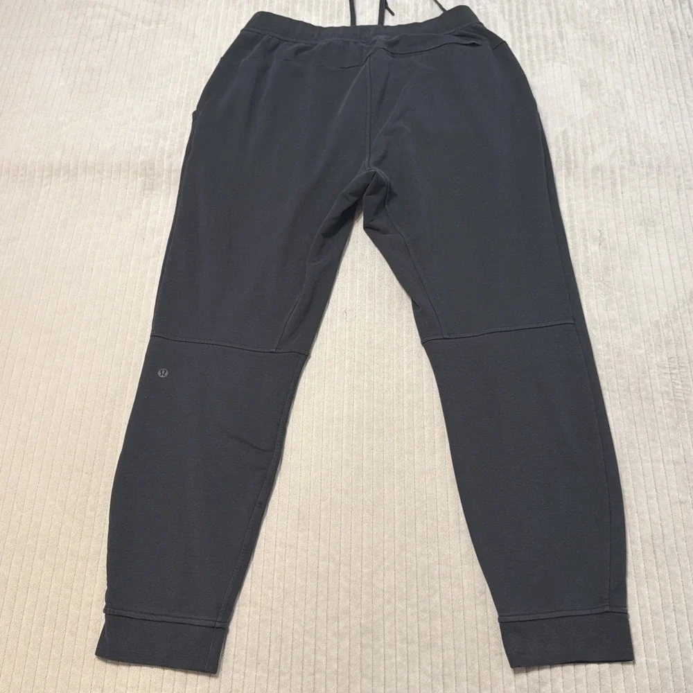 Lululemon Steady State  Pants Mens L Black Relaxed Fit Pant Sweatpants LM5543S